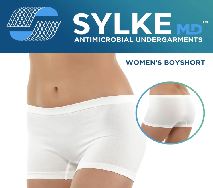 SYLKE MD® Antimicrobial Boyshort