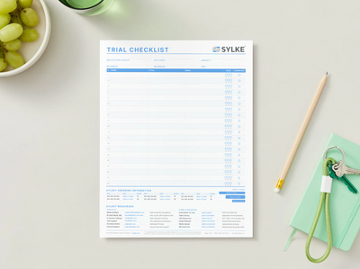 SYLKE® Trial Checklist