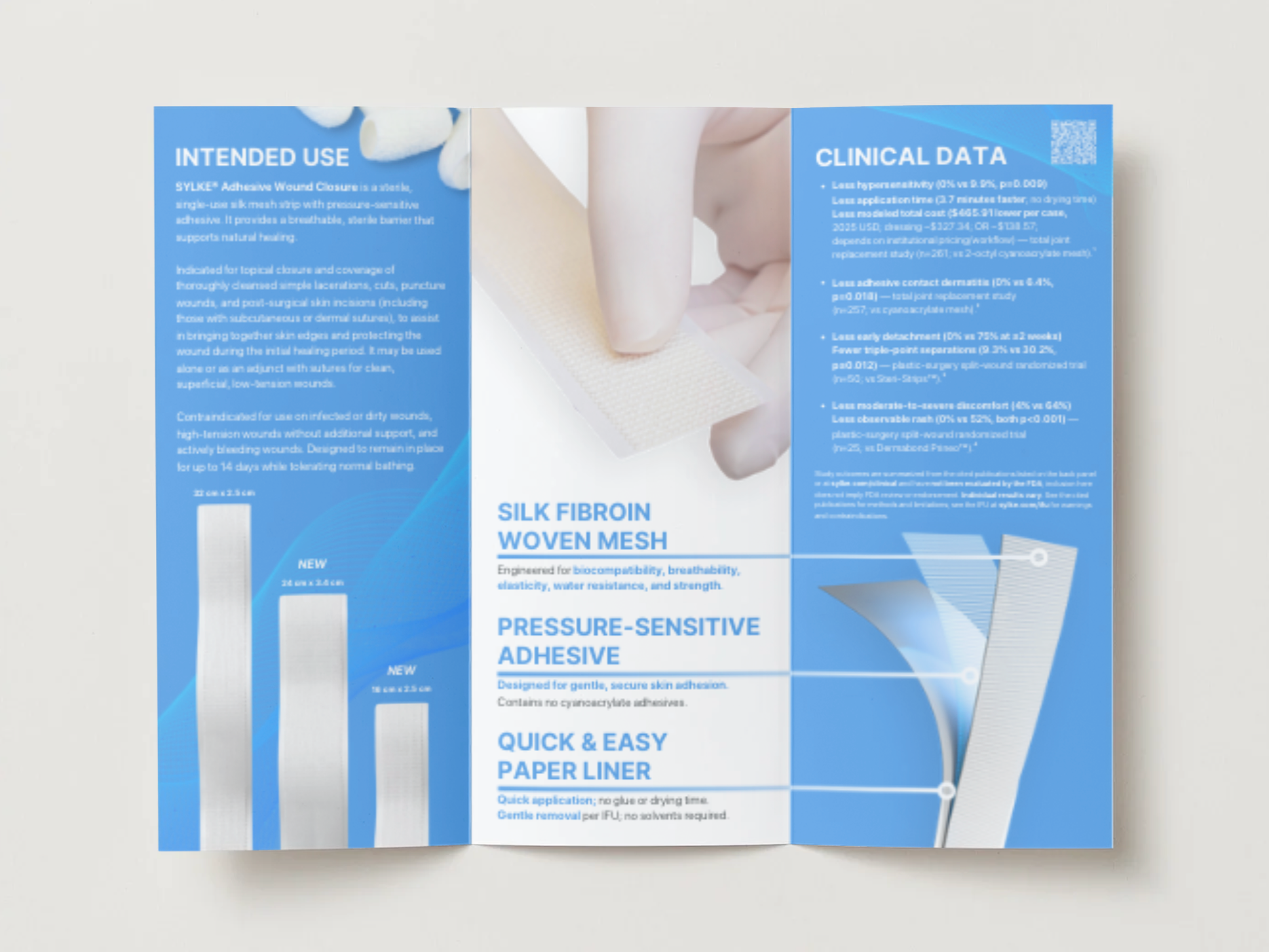 SYLKE® Adhesive Wound Closure Brochure